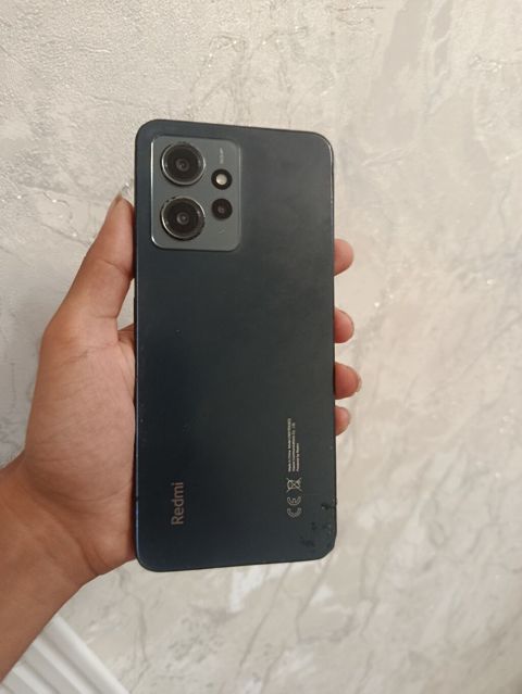 Redmi Note 12, 128 GB, rəng - Qara, Sensor, İki sim kartlı — Bakı
