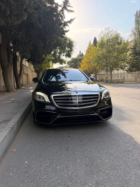 Mercedes S 500 4MATIC, 4.7 L, 2015 il, 157 000 km — Bakı