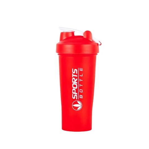 İdman su qabı No Brand 0203, plastik, 600 ml, qırmızı — Bakı