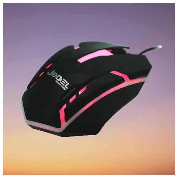 Jedel M66 USB Wired Mouse Black — Mallar, Bakı