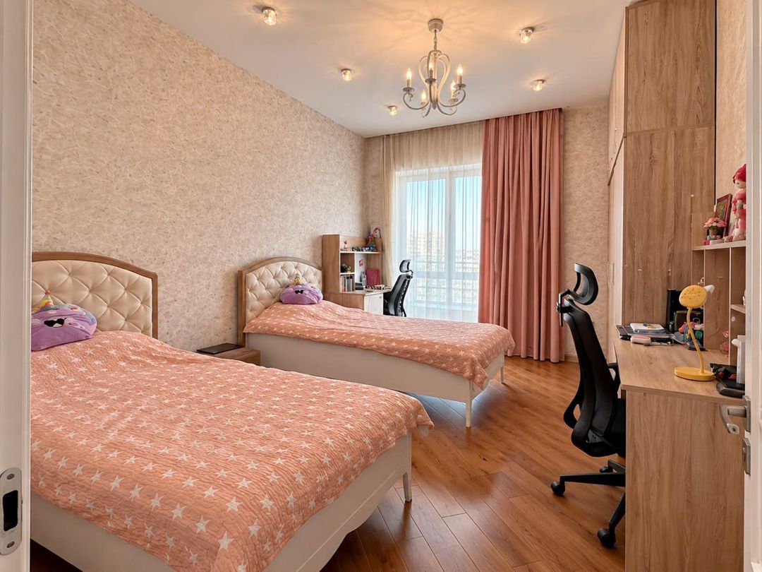 3 otaqlı mənzil, 110 m², Səməd Vurğun, Block D (Vurğun Residence) — Mənzil, Bakı (8)