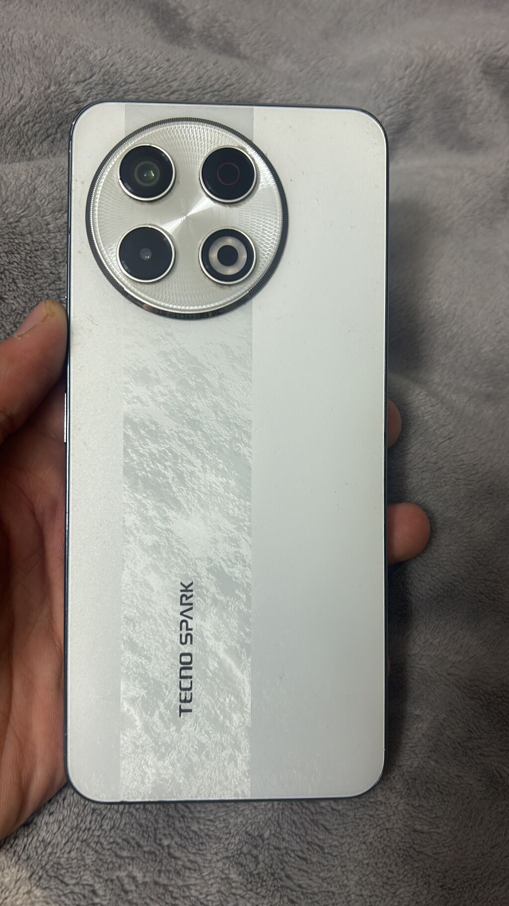 Tecno Spark 30 Pro, 256 GB, rəng - Gümüşü, Barmaq izi, Face ID — Tecno, Bakı (5)