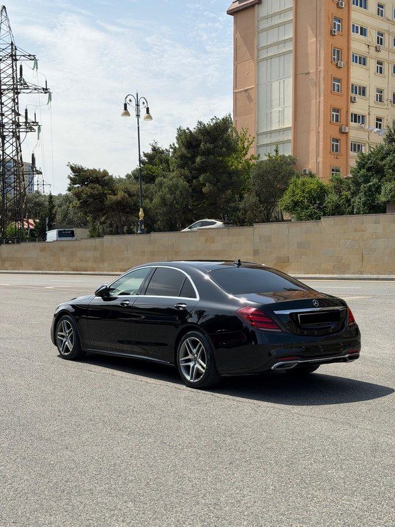 Mercedes S 450, 3.0 L, 2018 il, 242 000 km — Avtomobillər, Bakı (7)