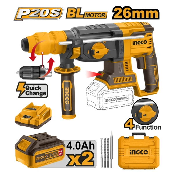 Ingco perforator 20V CRHLI202289 — Bakı