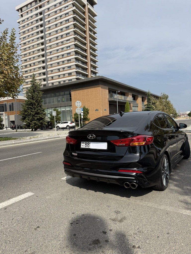 Hyundai Elantra, 1.6 L, 2017 il, 94 000 km — Avtomobillər, Bakı (9)