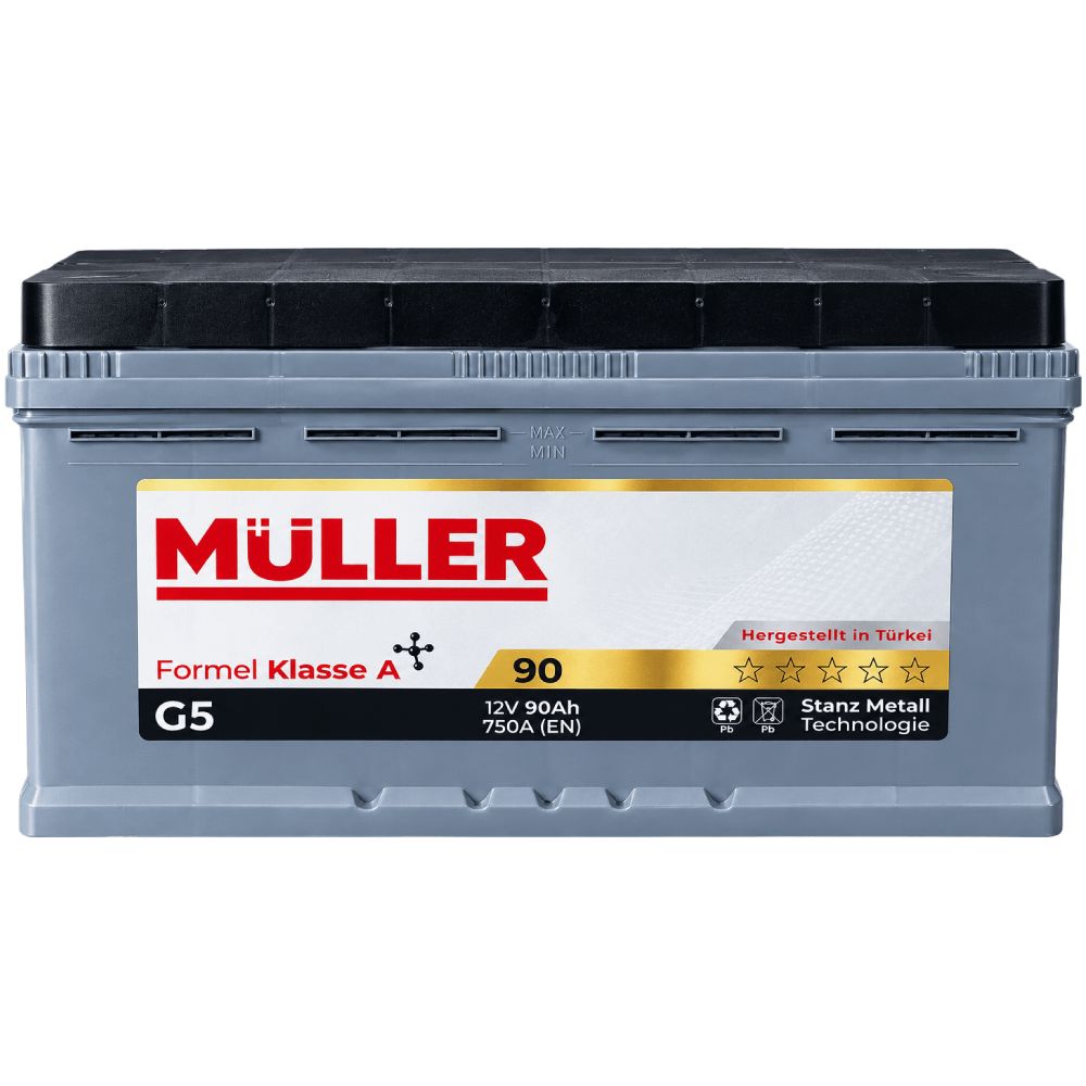 Avtomobil üçün akkumulyator Müller 90AH-750 SAE — Akkumulyatorlar, Bakı