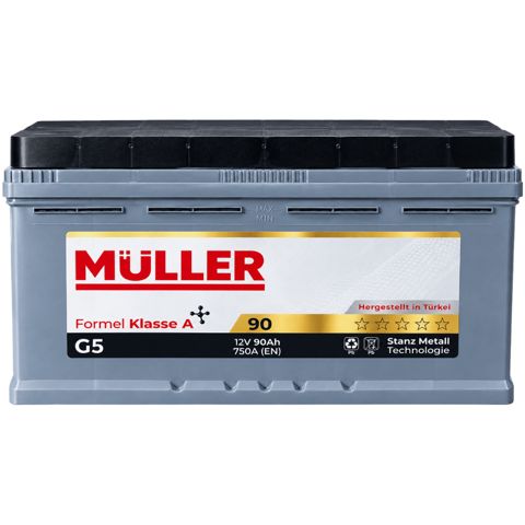 Avtomobil üçün akkumulyator Müller 90AH-750 SAE — Bakı