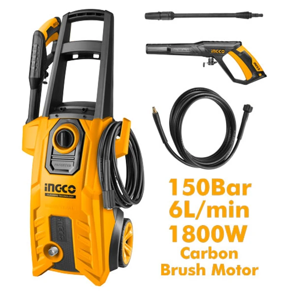 Ingco yuyucu aparat 2000W 160 bar HPWR20018 — Bakı