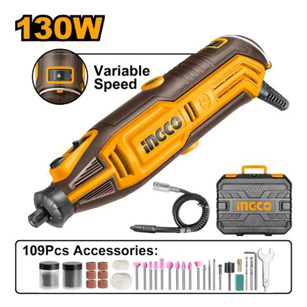 Ingco bor maşın mini 130W MG13328 — Bakı