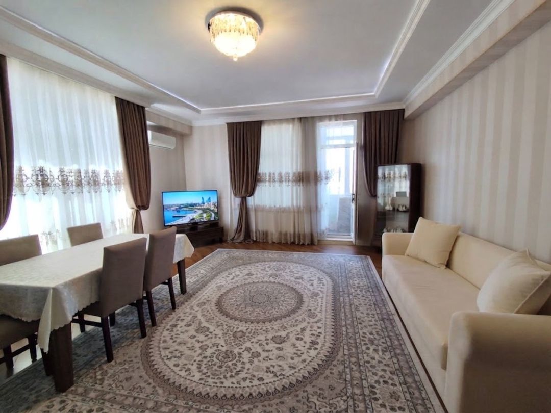 3-otaqlı yeni tikili, Əhmədli qəs., 110 m² — Mənzil, Bakı (2)