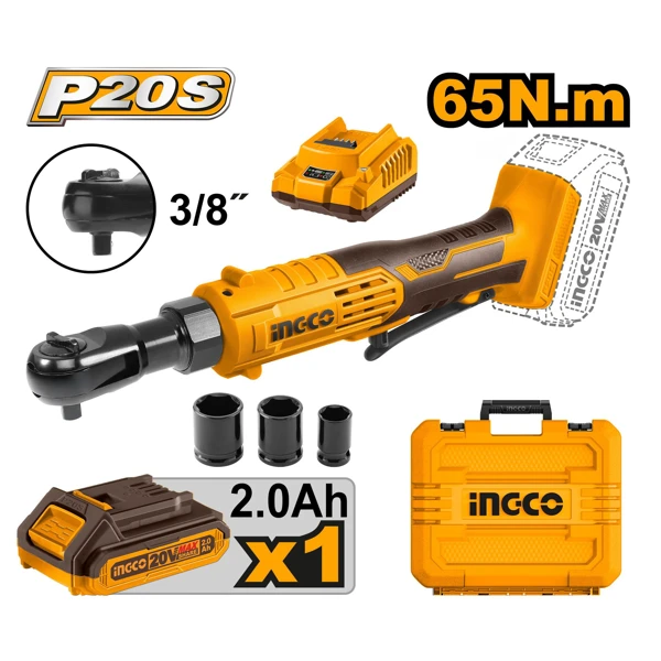 Ingco treşotka 65N.m 20V 2Ah CDRLI2060152 — Bakı