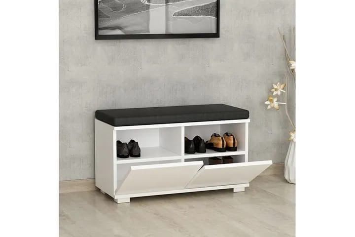 Ayaqqabı dolabı, laminat, ağ, 42x80x35 sm — Mallar, Bakı (2)