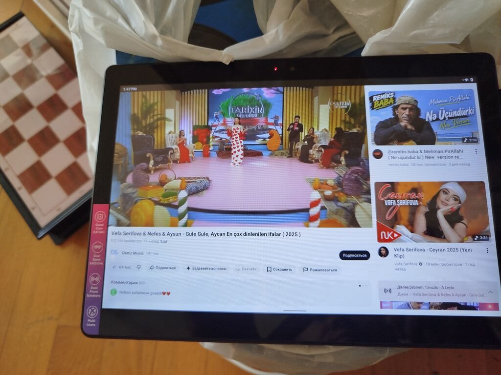 Lenovo Tab M10 HD planşet - Ekran: 10.1" HD (IPS) – video, film və — Lenovo, Bakı (5)