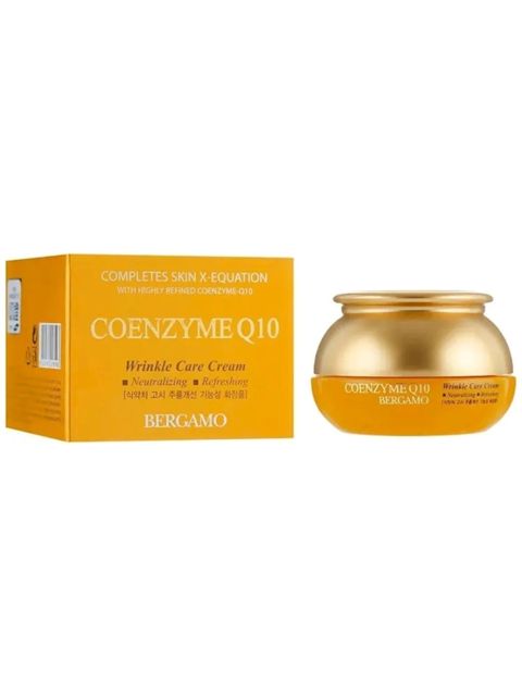 Cavanlaşdırıcı krem Q10 koenzimi ilə qırışlara qarşı Bergamo 50 ml — Bakı