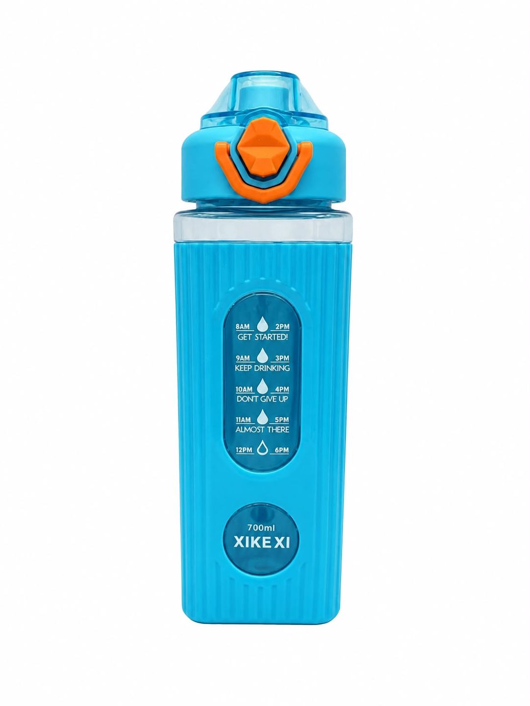 İdman su qabı, plastik, 700 ml, mavi — Mallar, Bakı