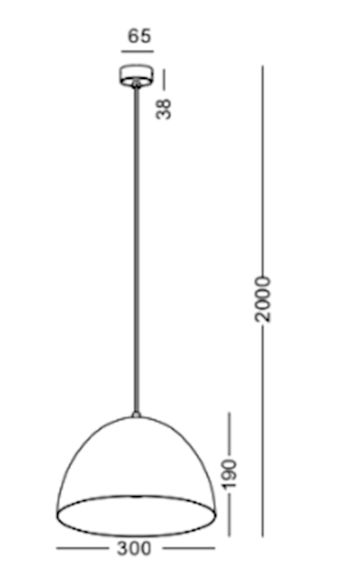 Asma çıraq Lustore LSP317-WT — Mallar, Bakı (2)