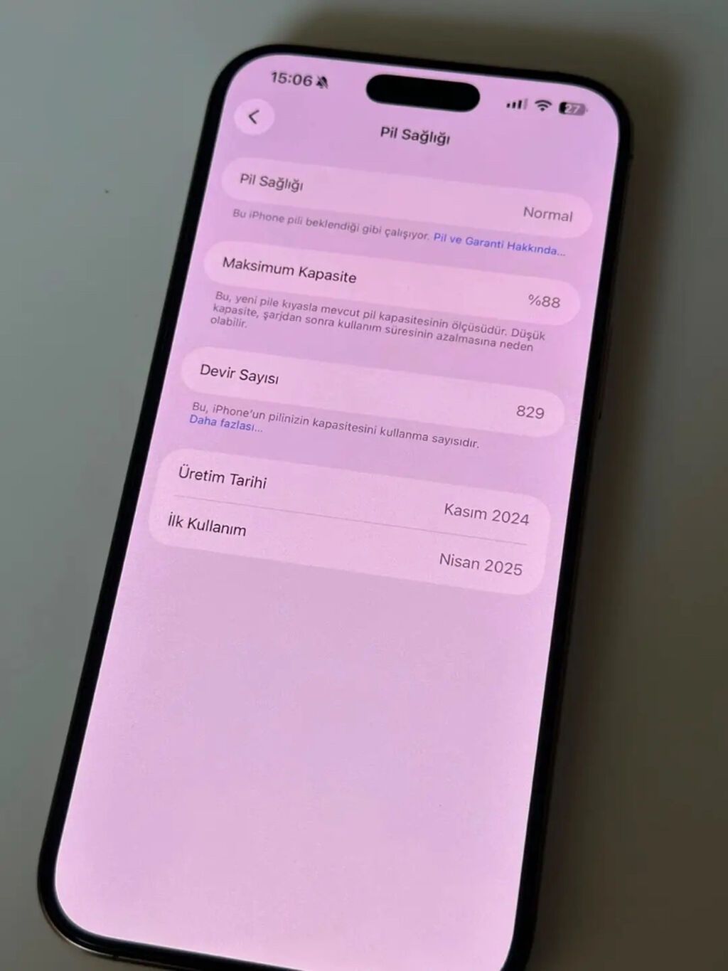 IPhone 17 Pro Max, Desert Titanium, Face ID — Apple iPhone, Bakı (7)