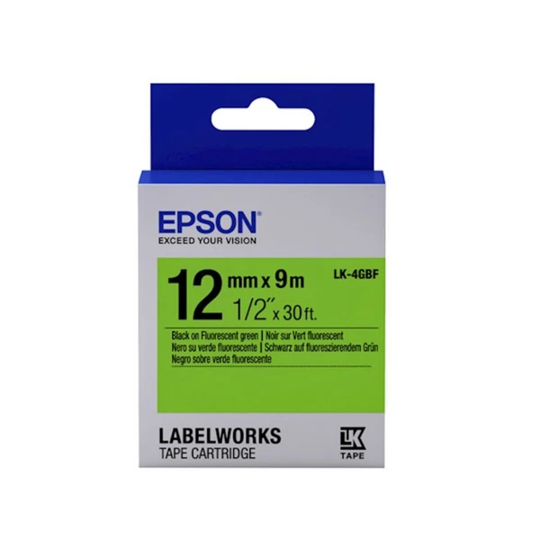 Epson LK-4GBF Black/Green C53S654018 — Bakı