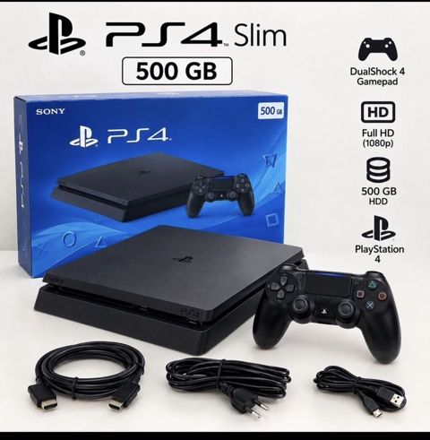 Sony PlayStation 4 Slim – 500 GB - Model: PS4 Slim - Yaddaş: 500 GB — Bakı