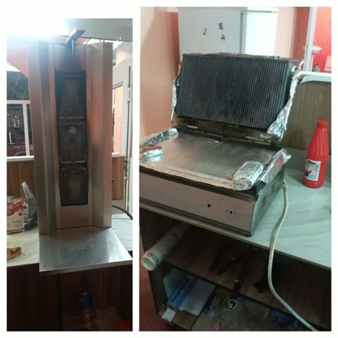 Dönər aparatı və toster işlək vəziyyətdə 240 manat. Tək tək də — Bakı