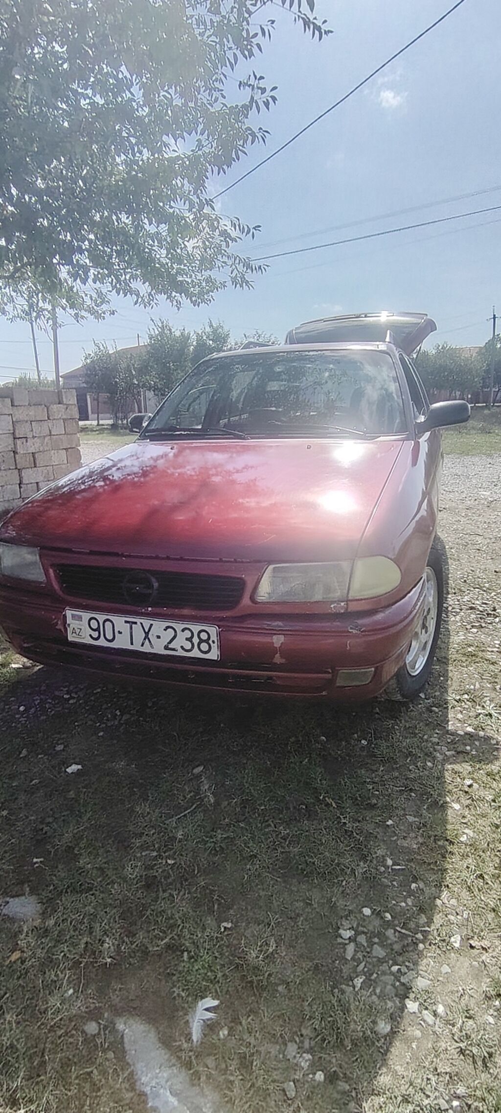 Opel Astra: 1.6 l 1997 il 598000 km Universal 90-TX-238 — Avtomobillər, Quba (8)