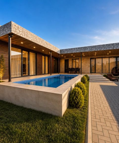 Satılır 4 otaqlı həyət evi/bağ evi 170 m² — Bakı