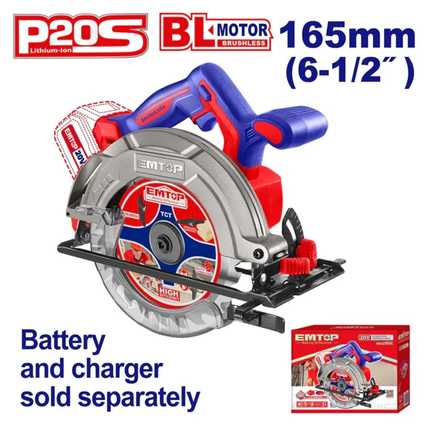 Cordless circular saw ELCS16521 — OnMaster — Təmir və tikinti