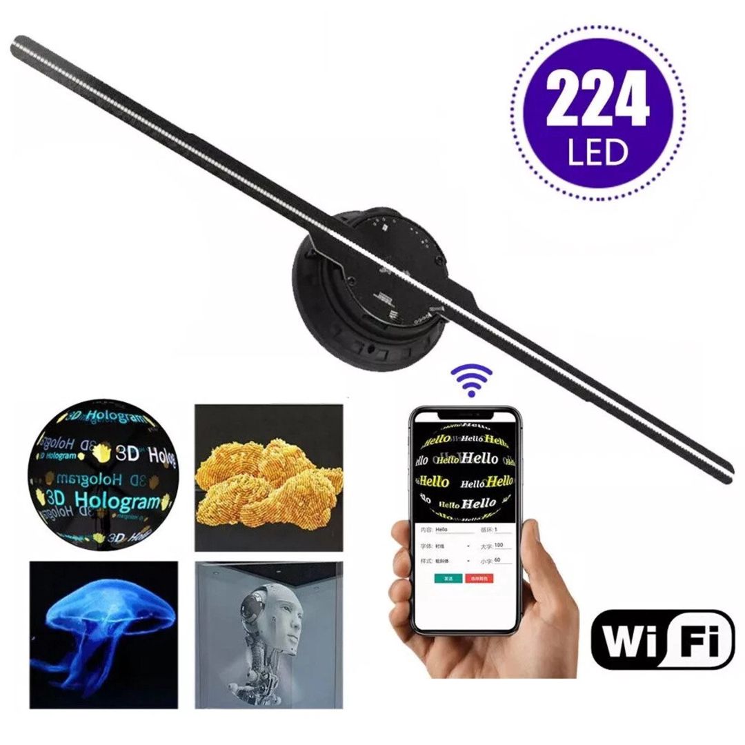 3D hologram fan 42cm — Biznes və avadanlıq, Bakı (2)
