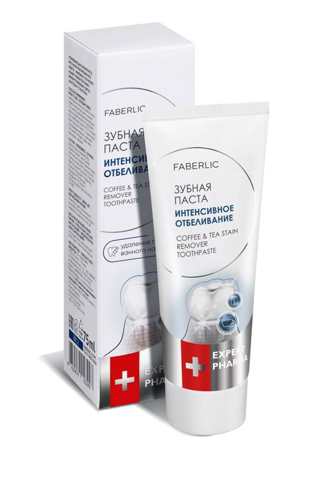 İntensiv ağartma diş məcunu Expert Pharma Faberlic — Bakı