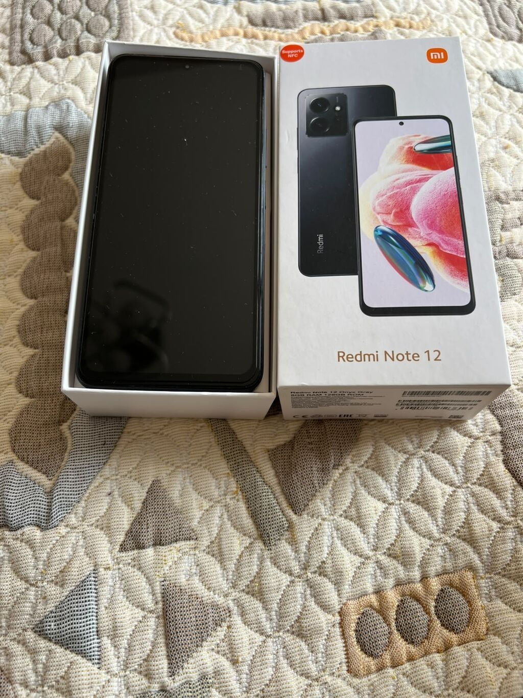 Redmi Note 12 (HyperOS 2.0.205.0) - Rəng: qara - Ekran: 6.67" AMOLED — Xiaomi, Bakı (6)