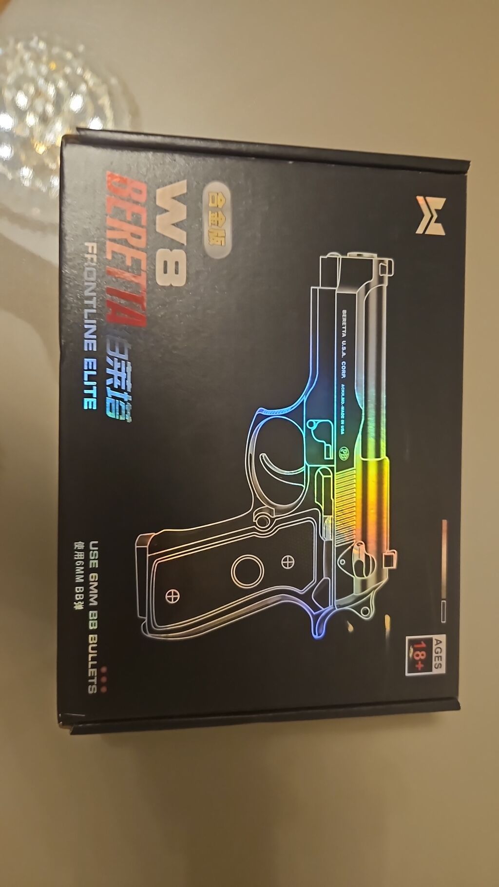 Beretta dizaynında W8 Frontline Elite 6 mm BB güllə ilə işləyən — Oyuncaq silahları, Sumqayıt