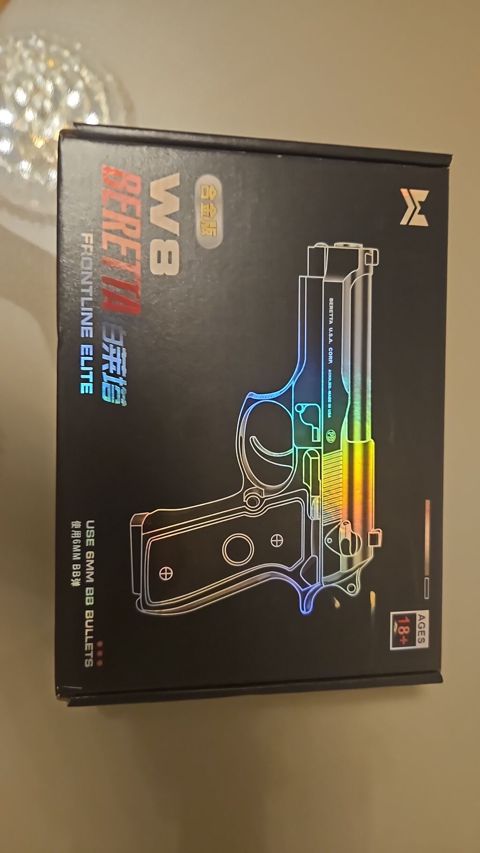 Beretta dizaynında W8 Frontline Elite 6 mm BB güllə ilə işləyən — Sumqayıt