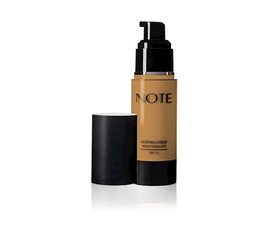 Üz üçün tonal krem Note Cosmetics Mattifying&Extreme Wear Foundation N 06 Dark Honey — Mallar, Bakı