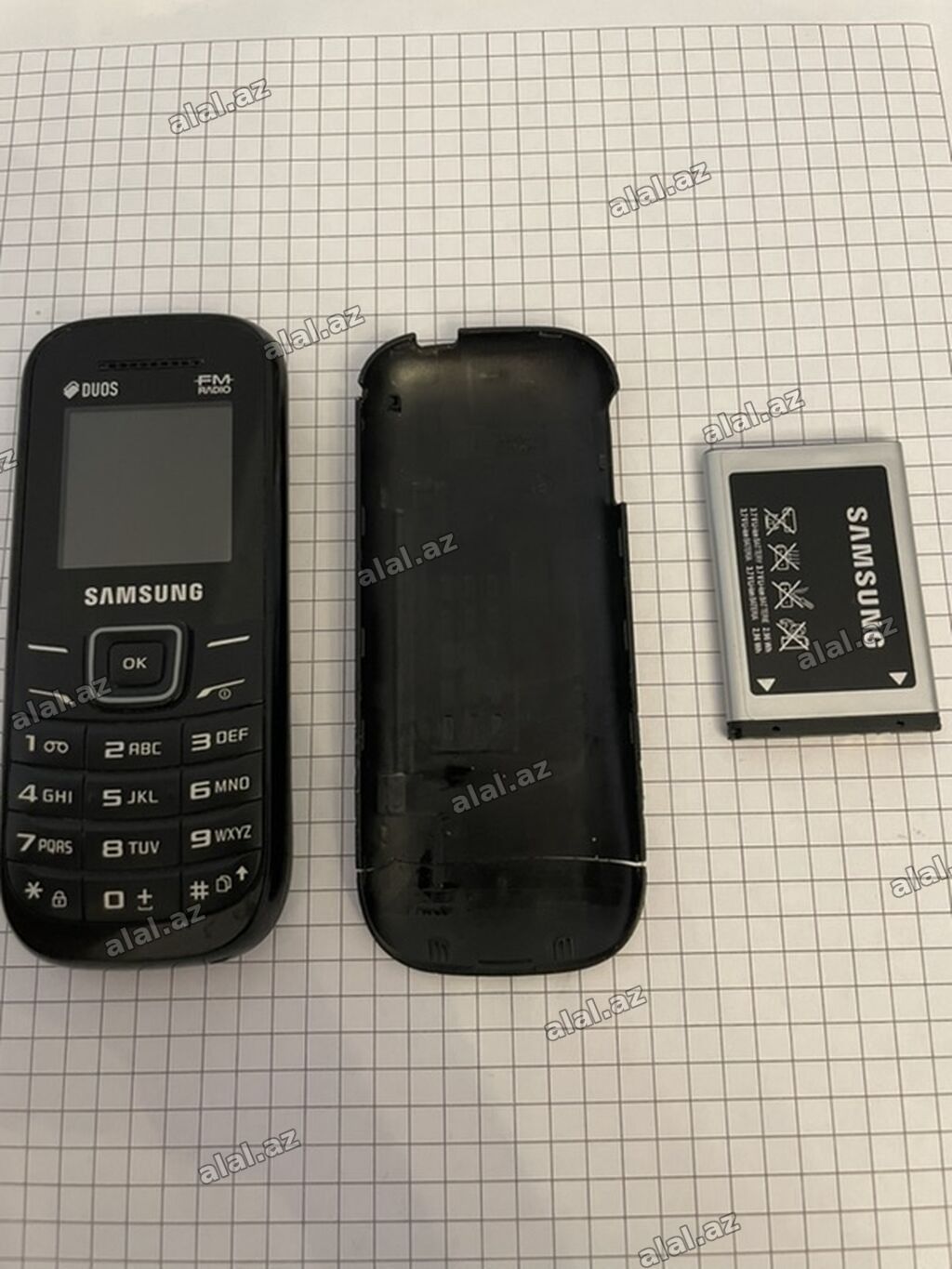 Samsung GT-E1210, rəng - Qara, İki sim kartlı — Elektronika, Sumqayıt (2)