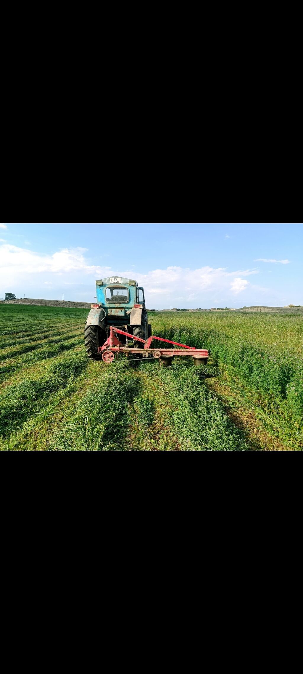 Əvvəlcə Salam olsun hərkəsə. Traktor tam ideal vəziyyətdədir sənət — Traktorlar, Şəki (8)