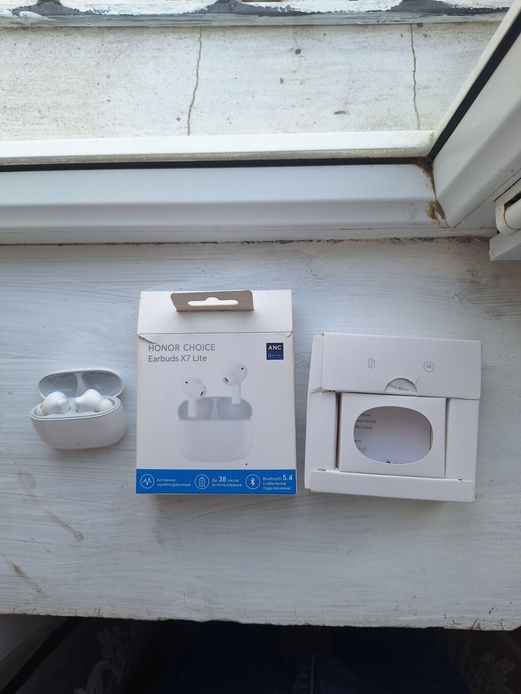 İşlənmiş Simsiz (Bluetooth) Qulaqcıqlar, Honor, rəng - Ağ — Qulaqcıqlar, Gəncə (6)