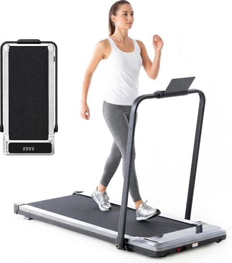 Qaçış trenajoru Walking Pad Slim boz — Bakı