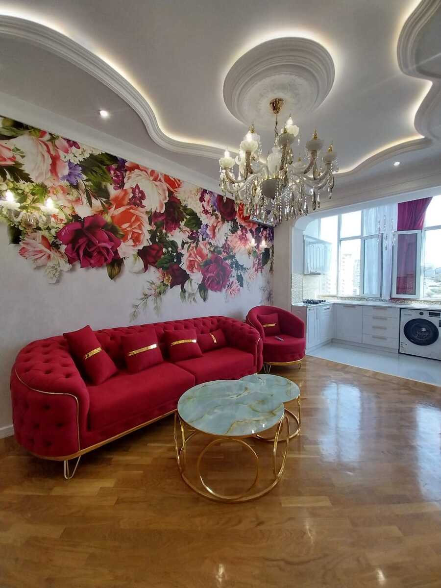 İcarəyə verilir 2 otaqlı yeni tikili 60 m² — Mənzil, Bakı (4)