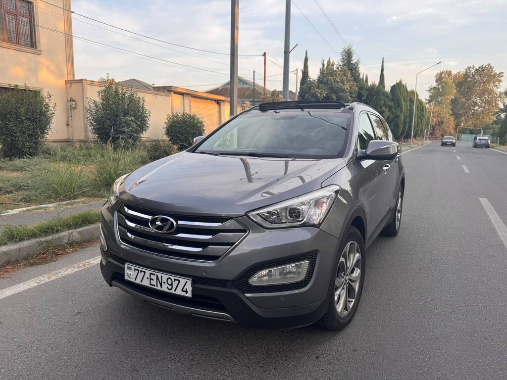 Hyundai Santa Fe, 2.0 L, 2012 il, 186 123 km 77-EN-974 — Avtomobillər, Bakı (6)