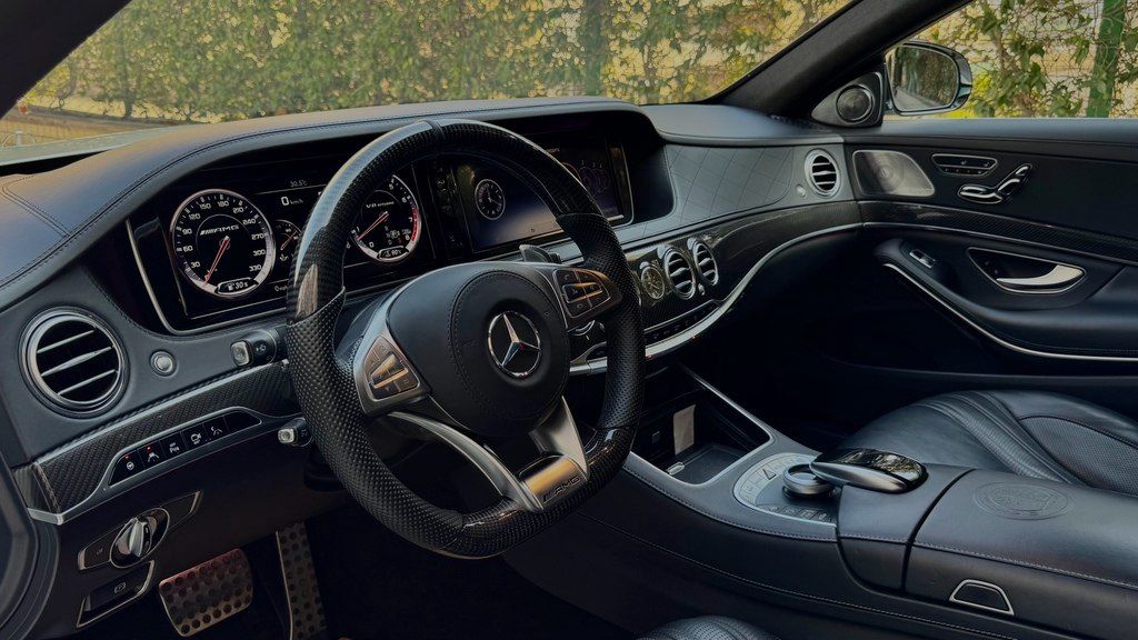 Mercedes S 63 AMG 4MATIC, 5.5 L, 2015 il, 70 000 km — Avtomobillər, Bakı (10)