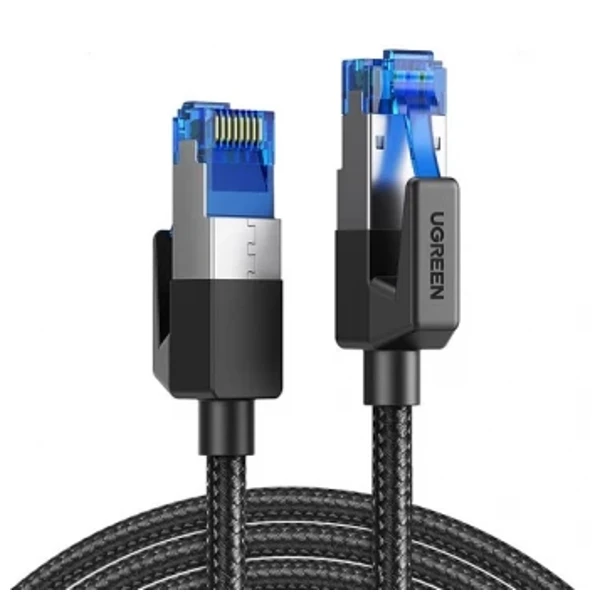 Ugreen NW153 CAT8 Shielded Round Braided Cable 1 m 80429 — Mallar, Bakı
