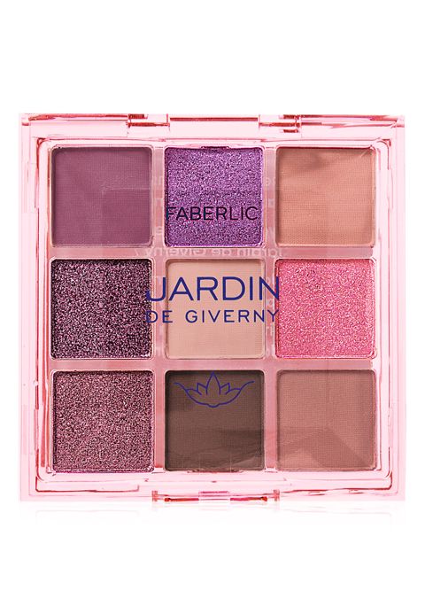 Kölgə paleti Faberlic Jardin de Giverny, 9 rəng, Şımmer/Mat — Bakı