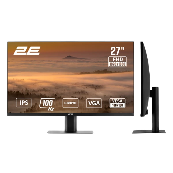 2E F2725B 27" Monitor 2E-F2725B-01.EU — Mallar, Bakı