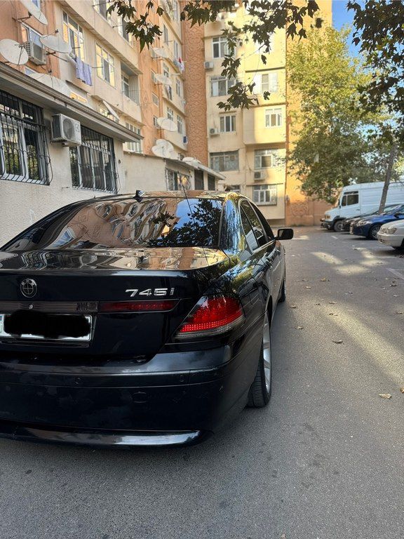 BMW 745, 4.4 L, 2002 il, 176 000 km — Avtomobillər, Bakı (5)
