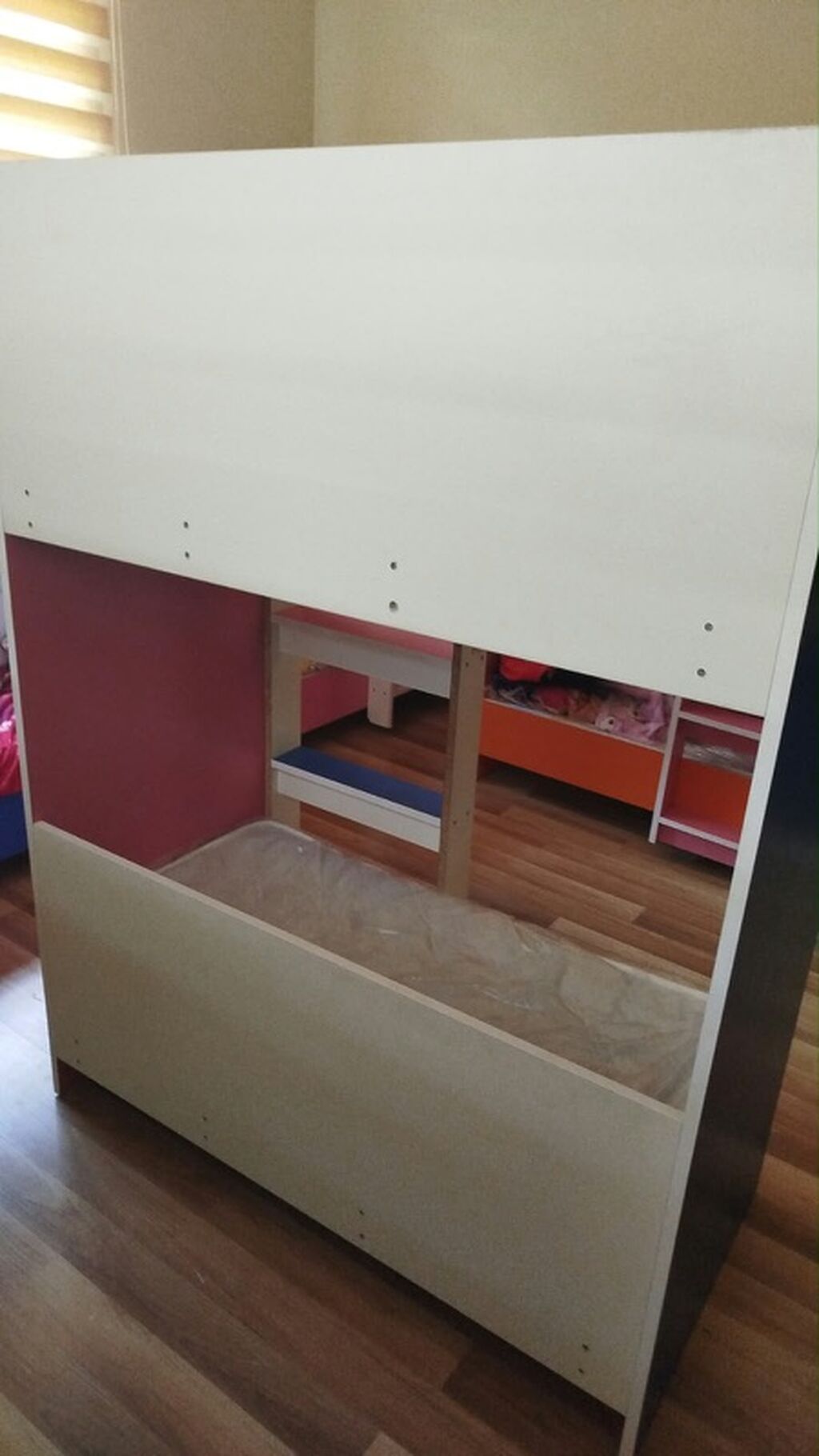 Uşaq otağı üçün iki mərtəbəli çarpayı satılır. Model kompakt quruluşa — Yataqlar, Bakı (3)