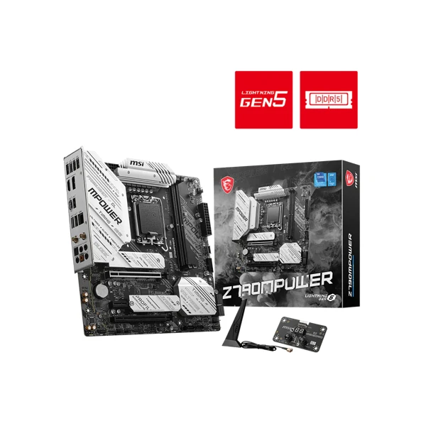 MSI Z790 M Power Wi-Fi DDR5 Motherboard — Mallar, Bakı