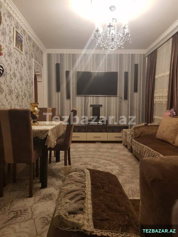 Satılır 3 otaqlı köhnə tikili 60 m², Bakıxanov q — Mənzil, Bakı (2)