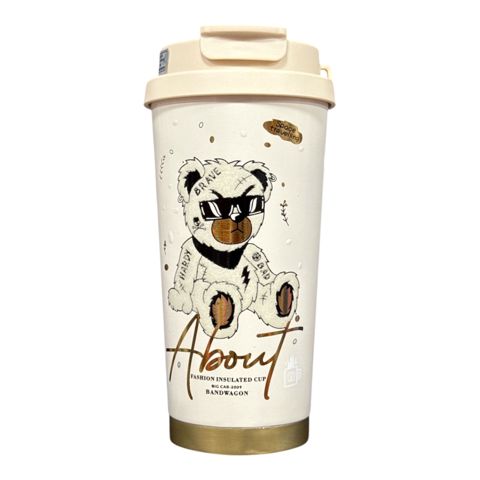 Termos ES89, 620 ml, alüminium, ağ — Bakı