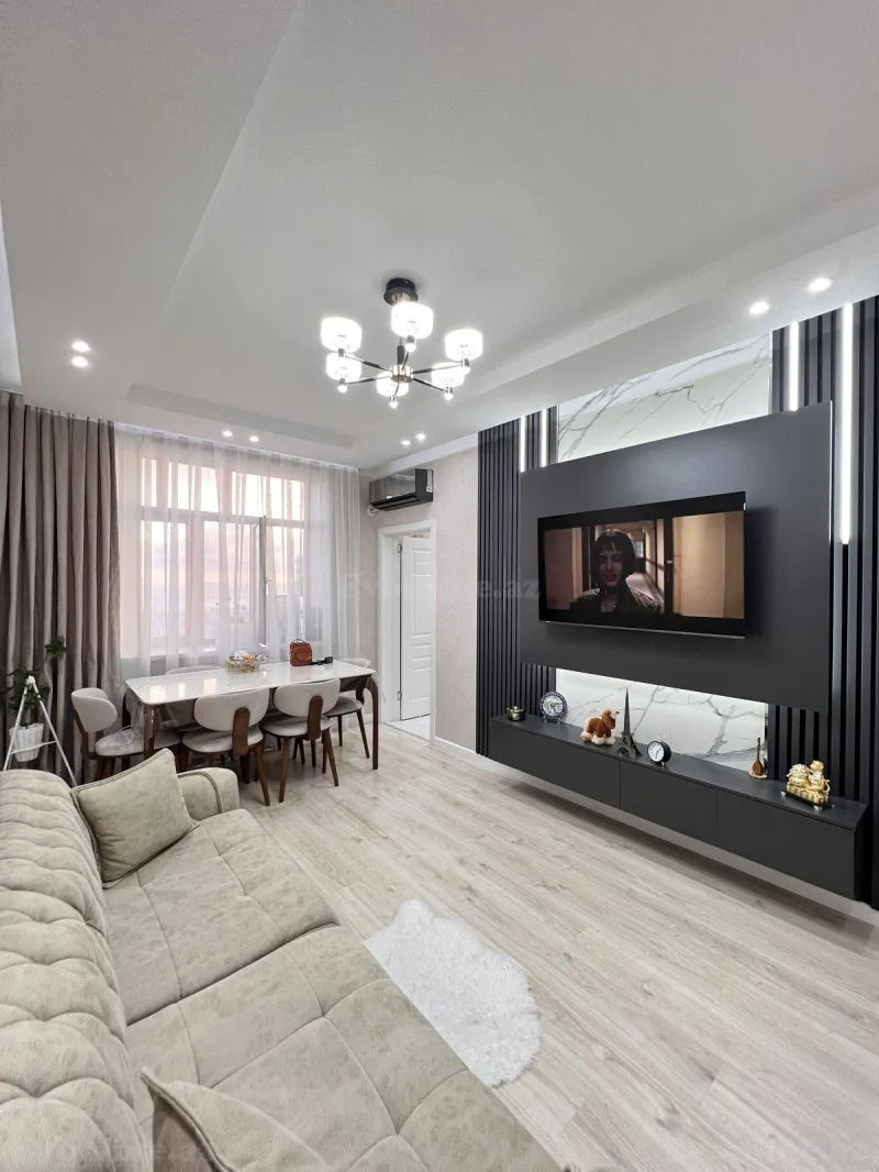 Satılır 3 otaqlı Mənzil Yeni tikili 86 m² Bakı, Xətai r., Əhmədli m — Mənzil, Bakı