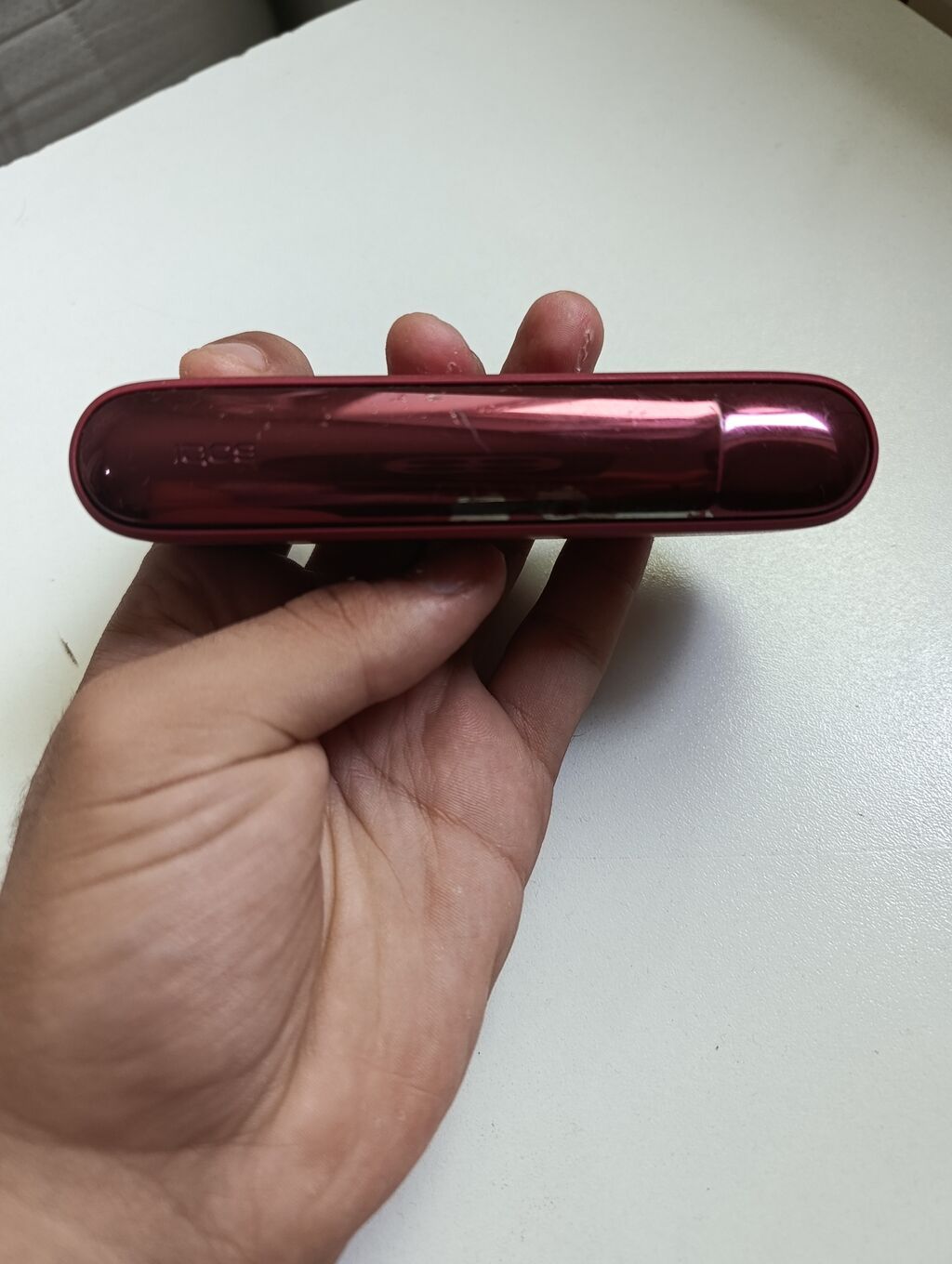Iqos elektron tütün cihazı – qırmızı (bordo) rəngdə. Xüsusiyyətlər — Elektronik siqaretlər, Digah (4)
